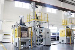 四工位翻轉(zhuǎn)轉(zhuǎn)臺式噴丸機(jī)