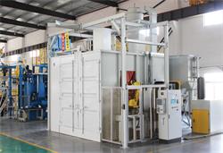 轉(zhuǎn)臺式機(jī)器人噴丸機(jī)