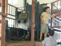 濰坊市壽光區(qū)兩臺(tái)輪胎模具噴砂機(jī)今天即將出廠發(fā)貨